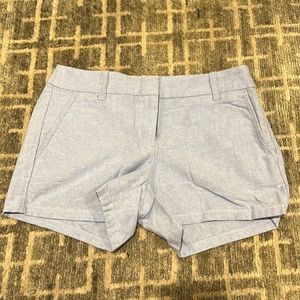 J. Crew 4” Inseam Shorts 100% Cotton